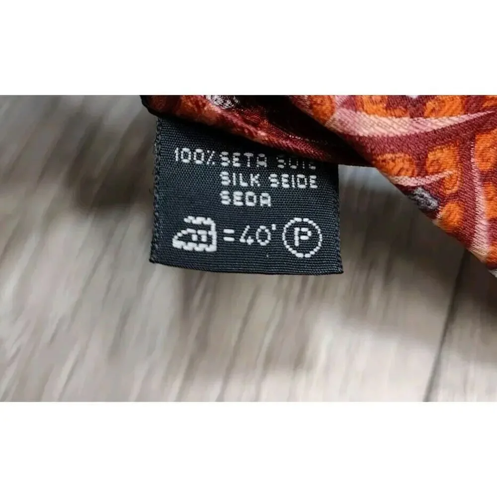 Ermenegildo Zegna Men's‎ TIE 100% Silk Made in Italy Necktie